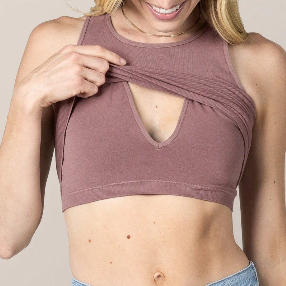 Kindred Bravely Sublime® Bamboo Maternity & Nursing Longline Bra Top
